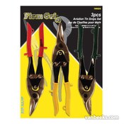 Tooltech 3PC Aviation Tin Snip HCS